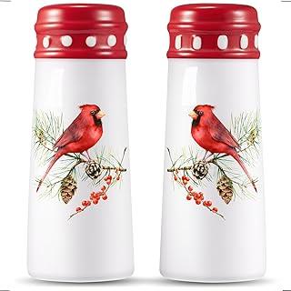 Red Cardinals Salt and Pepper Shaker Set